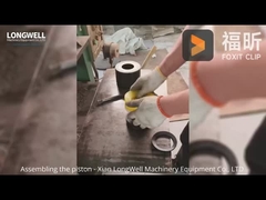 Κόκκινη αντλία λάσπης με έμβολο PU από καουτσούκ AH000004050200 Μέση πίεση