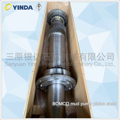 BOMCO Mud Pump Pinion Shaft AH1301010300 AH37001-02.00 4340 Alloy Steel